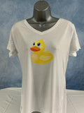 Ducky Ladies V-Neck